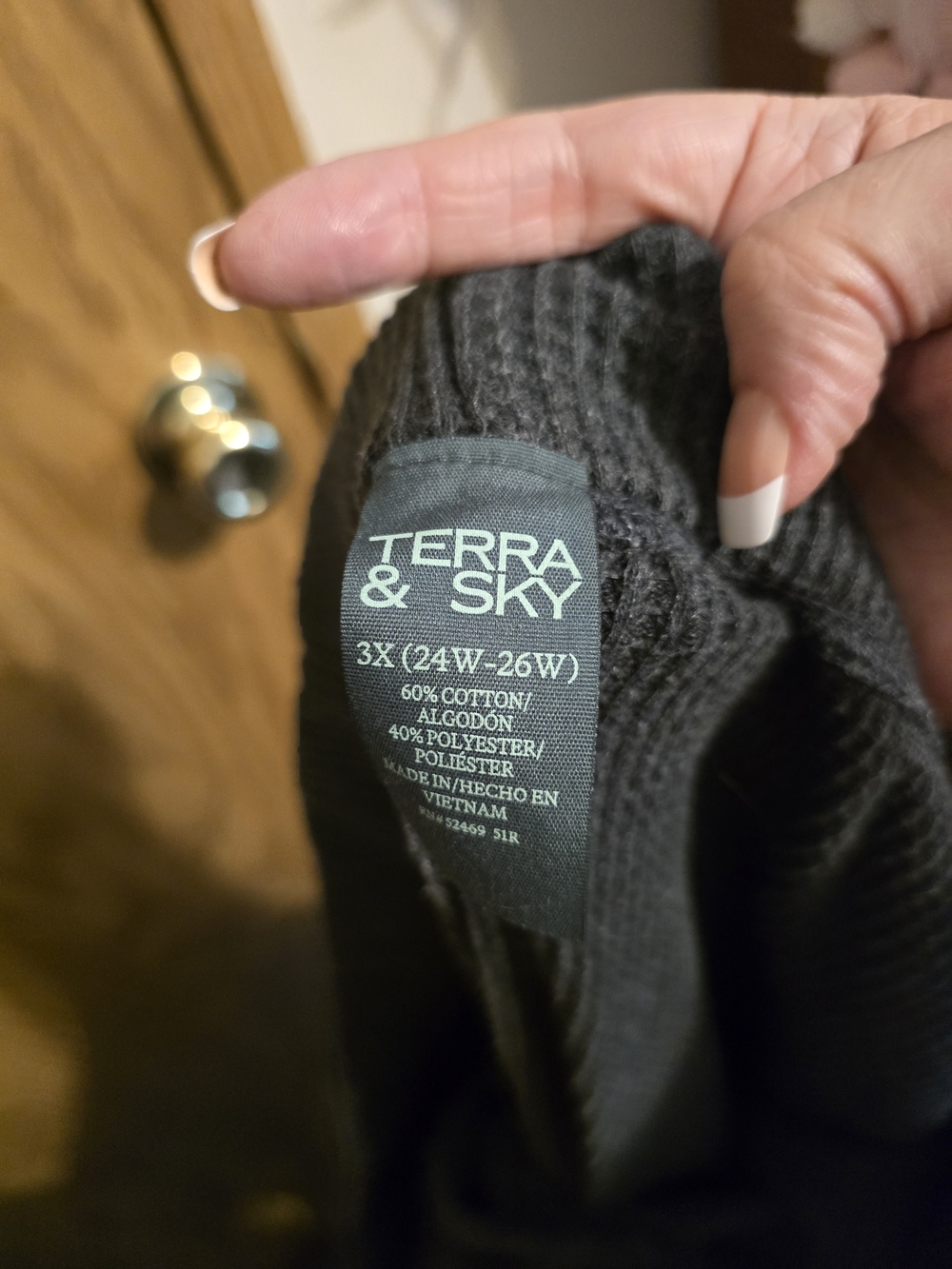 Terra & Sky Charcoal Gray Ribbed - 3 Piece Set - Picture 9 of 11